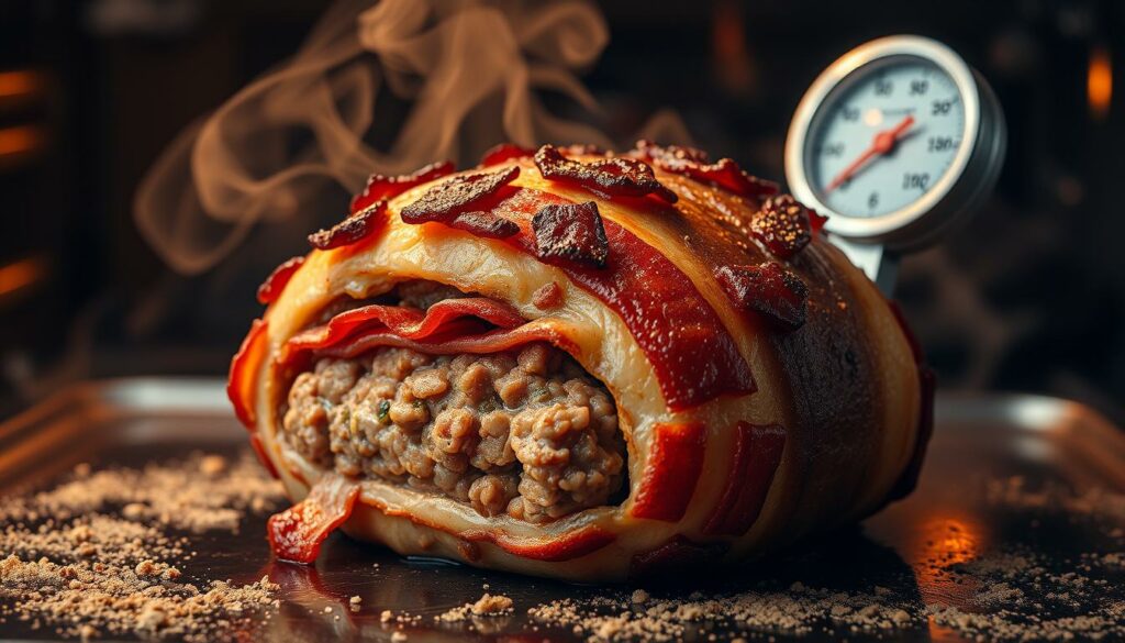 Bacon Bomb Kerntemperatur