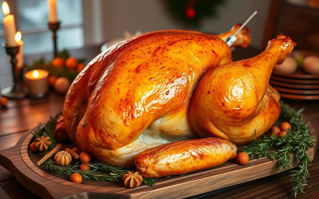 Kerntemperatur für Putenbraten: So gelingt der Braten saftig