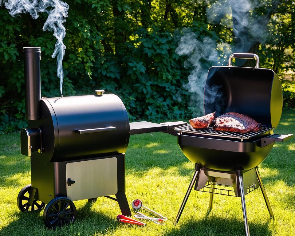 smoker and grill